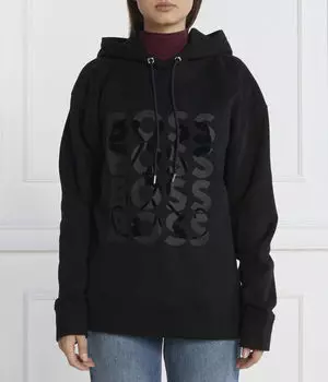 Толстовка Boss Ehanna Regular Fit, черный