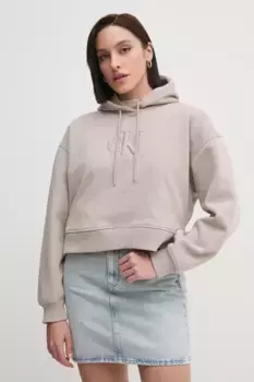 Толстовка Calvin Klein Jeans, бежевый