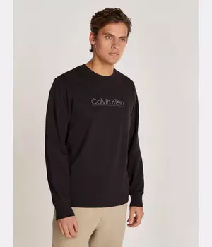 Толстовка Calvin Klein прямой посадки, черный