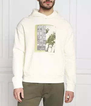 Толстовка Calvin Klein Regular Fit, экрю
