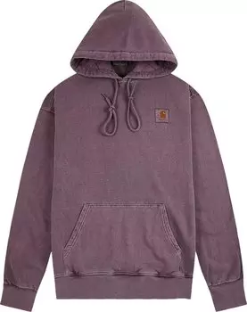 Толстовка Carhartt WIP Hooded Vista Sweatshirt 'Dark Plum', фиолетовый