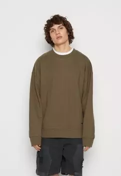 Толстовка Carhartt WIP Link Script, крапива/черный