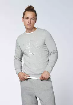 Толстовка Chiemsee Sweater, цвет Grau-Blau