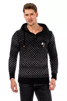 Толстовка Cipo & Baxx Kapuzenpullover, черный