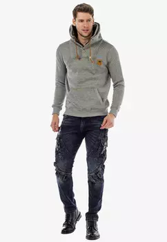 Толстовка Cipo & Baxx Pullover, цвет Greymelange