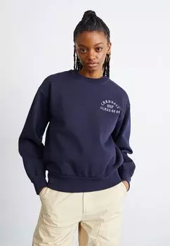 Толстовка CLASS Carhartt WIP, цвет dark navy/white