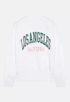 Толстовка CLEAN APPLIQUE DESTINATION CREW Abercrombie & Fitch, белый
