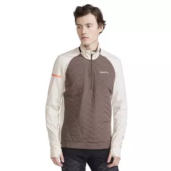 Толстовка Craft ADV Subz 3 Half Zip, коричневый