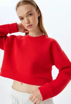 Толстовка CROP Koton, красный