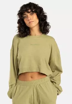 Толстовка CROPPED Billabong, зеленый