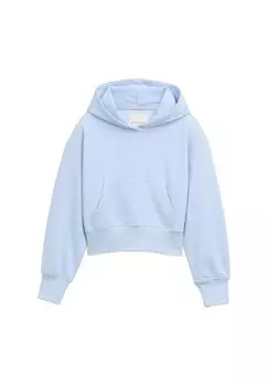 Толстовка CROPPED TOM TAILOR, светло-голубой