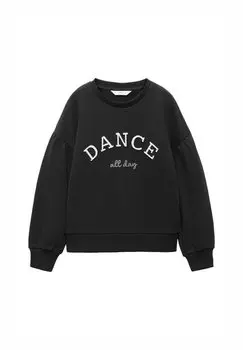 Толстовка DANCE Mango Kids, цвет nero