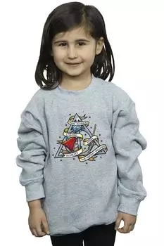 Толстовка «Дары смерти» Harry Potter, серый