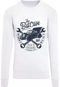 Толстовка DC COMIS SUPERHELDEN BATMAN DAD'S GARAGE F4NT4STIC, белый