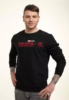 Толстовка DEADPOOL WOLVERINE LOGO Marvel, черный