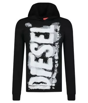 Толстовка Diesel, черный