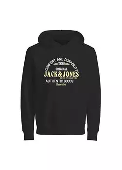Толстовка для мальчика черная VITA-SR Jack & Jones, черный