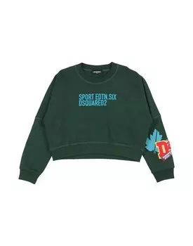 Толстовка Dsquared2, темно-зеленый