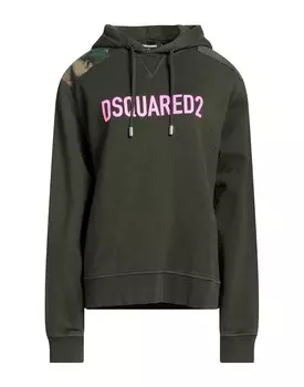 Толстовка Dsquared2, темно-зеленый
