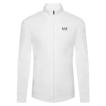 Толстовка EA7 8Npm01 Full Zip, белый