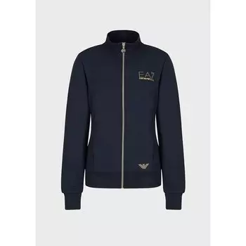 Толстовка EA7 8Ntm43 Full Zip, синий