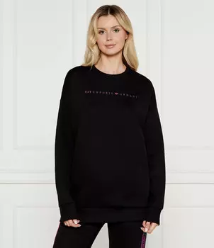 Толстовка EA7 Loose fit, черный