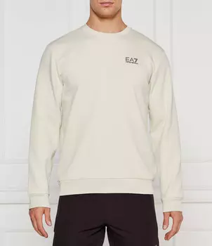 Толстовка EA7 Regular Fit, экрю