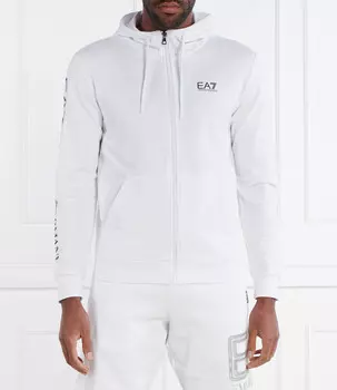 Толстовка EA7 Regular Fit, белый