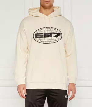 Толстовка EA7 Regular Fit, бежевый