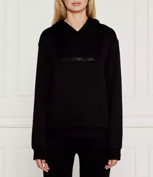 Толстовка EA7 Regular Fit, черный