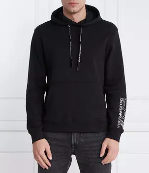 Толстовка EA7 Regular Fit, черный