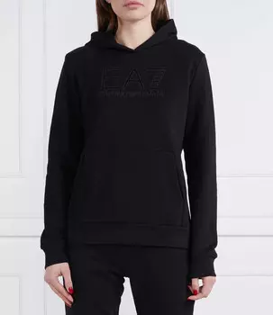 Толстовка EA7 Regular Fit, черный
