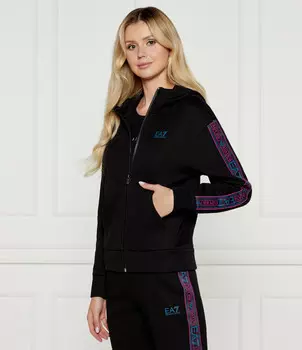 Толстовка EA7 Regular Fit, черный