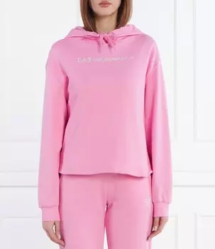 Толстовка EA7 Regular Fit, роза