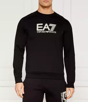 Толстовка EA7 Slim Fit, черный