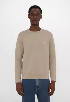 Толстовка Emporio Armani, коричневый