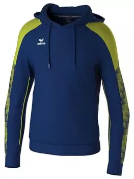 Толстовка erima, цвет new navy/lime