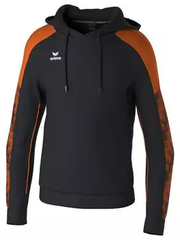 Толстовка erima, цвет schwarz/orange