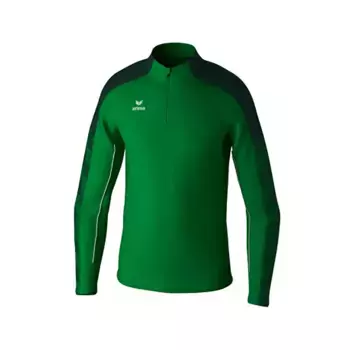 Толстовка Erima Evo Star Training half zip, зеленый