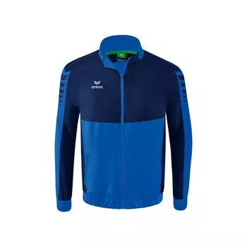Толстовка Erima Six Wings Presentation Full Zip, синий