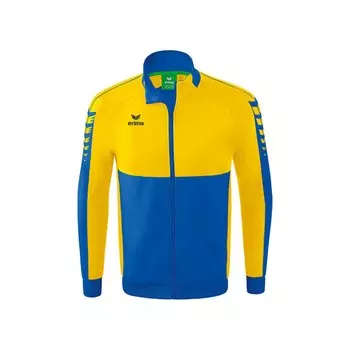 Толстовка Erima Six Wings Worker Full Zip, желтый