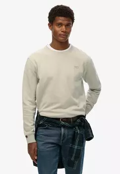 Толстовка ESSENTIAL LOGO CREW Superdry, бежевый