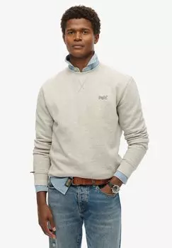 Толстовка ESSENTIAL LOGO CREW Superdry, серый