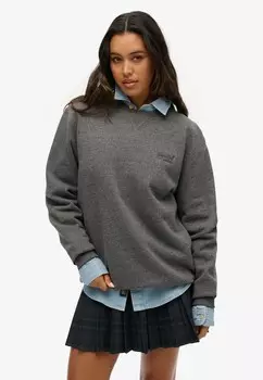 Толстовка ESSENTIAL LOGO CREW Superdry, серый