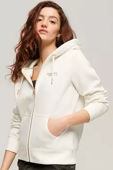 Толстовка Essential с логотипом Superdry, белый