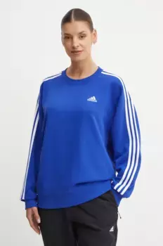 Толстовка Essentials из хлопка adidas, синий