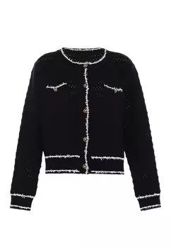 Толстовка faina Cardigan, черный