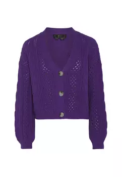 Толстовка faina Cardigan, фиолетовый