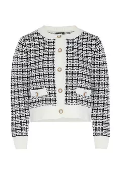 Толстовка faina Strick Cardigan, черный