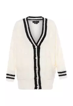 Толстовка faina Strickjacke, белый